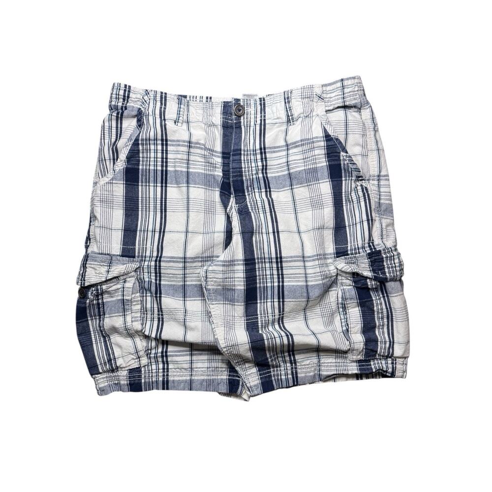 No Boundaries Mens 36 Plaid Baggy Shorts Y2k Vintage Skater Retro